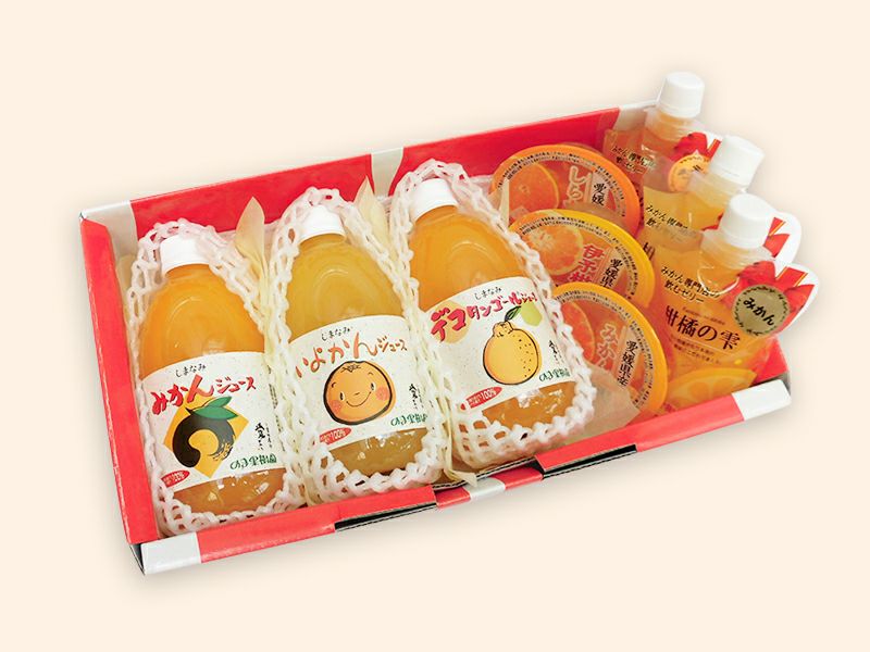 ジュースとゼリーCセット | のま果樹園