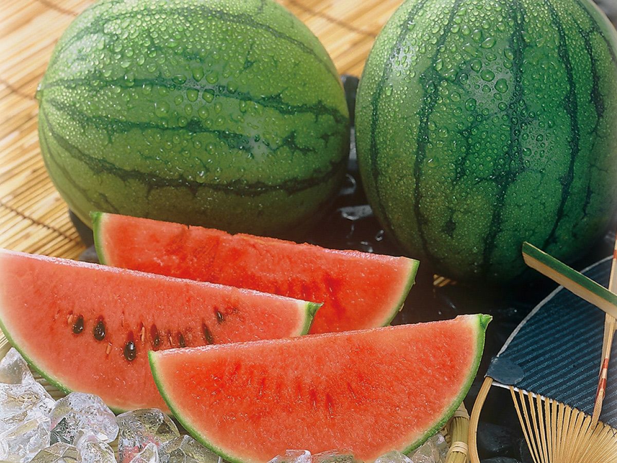 小玉すいか×1玉 | のま果樹園