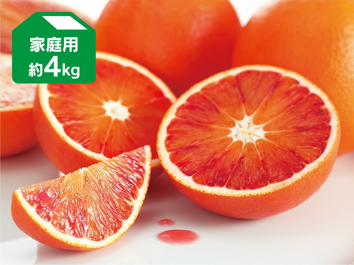 愛媛産「ワケありブラッドオレンジ」約2kg | のま果樹園
