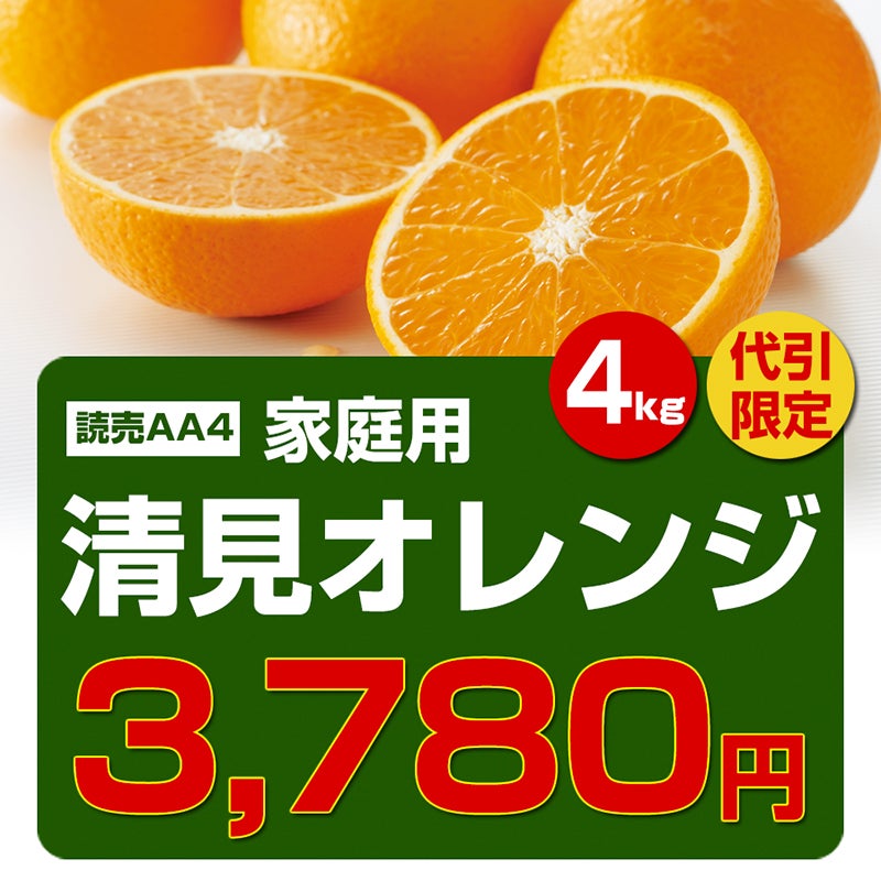 清見オレンジ 約4kg（清見タンゴール） | のま果樹園
