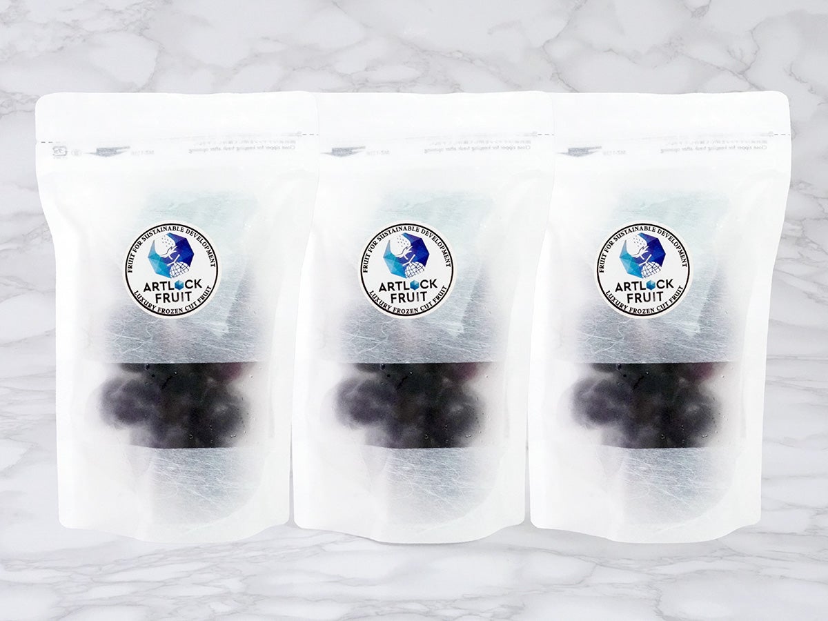 アートロックフルーツ「ナガノパープル」100g×3個入（冷凍フルーツ