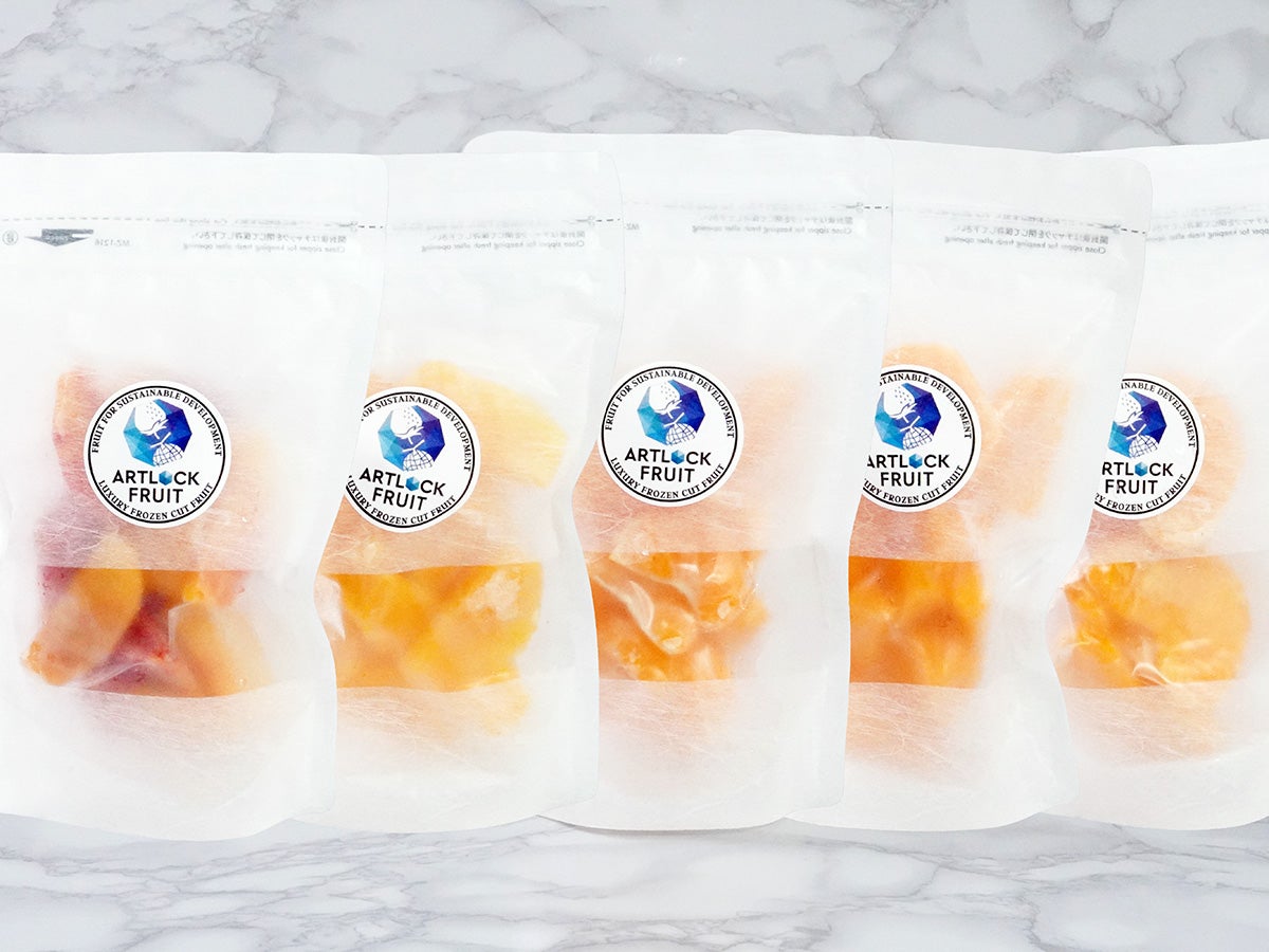 アートロックフルーツ「柑橘5種セット」100g×5個入（冷凍フルーツ
